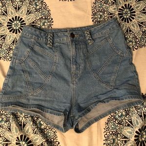 BDG Super High Waisted Shorts